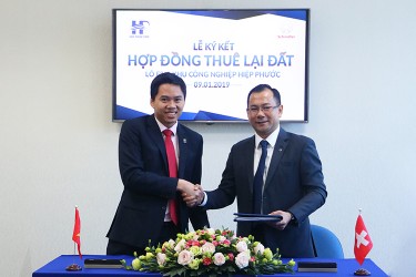 Chào mừng Công ty TNHH Schindler Việt Nam đầu tư vào KCN Hiệp Phước