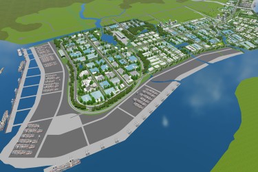 3D perspectives of Hiep Phuoc Industrial Park