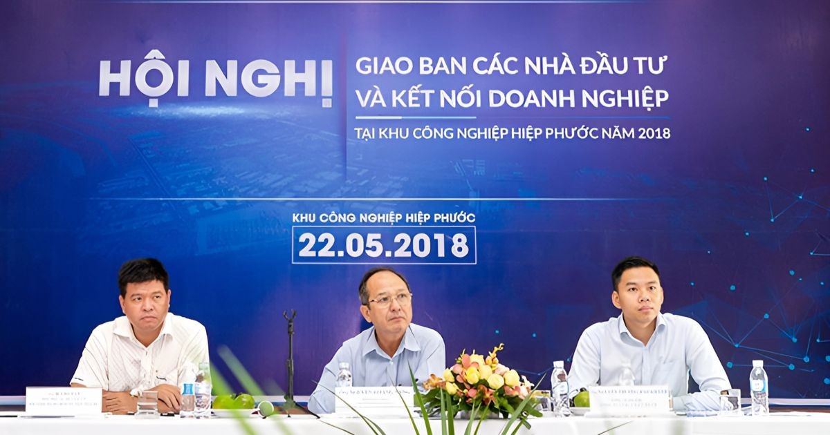 Hội nghị giao ban các Nhà đầu tư và Kết nối doanh nghiệp 2018 | Khu Công Nghiệp Hiệp Phước