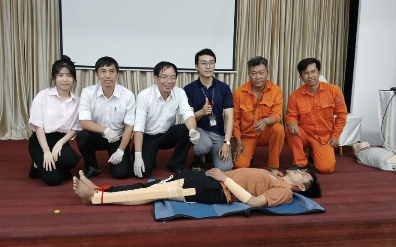 Buổi Huấn Luyện An Toàn, Vệ Sinh Lao Động Nhóm 4 Cán Bộ Nhân Viên Hipc | Khu Công Nghiệp Hiệp Phước