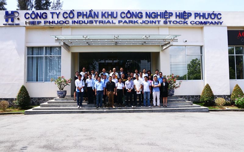 Chào Mừng Đoàn Học Viên Đại Học Fulbright Việt Nam Đến Tham Quan Khu Công Nghiệp Hiệp Phước
