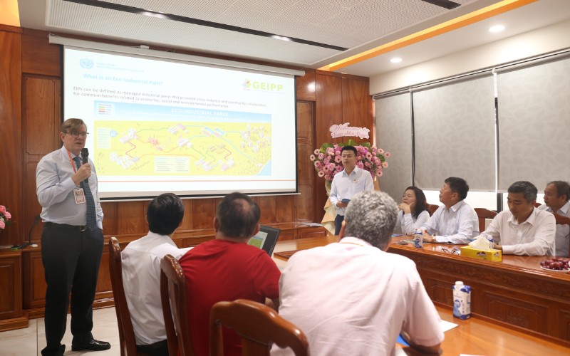 Đoàn Đại Biểu Diễn Đàn Kinh Tế Tp.hcm 2023 Đến Thăm Kcn Hiệp Phước