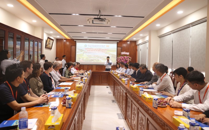 Đoàn Đại Biểu Diễn Đàn Kinh Tế Tp.hcm 2023 Đến Thăm Kcn Hiệp Phước