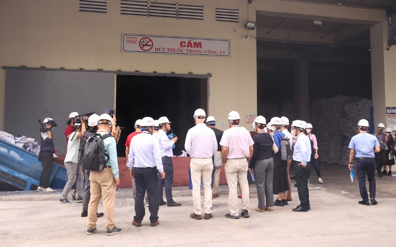 Đoàn Đại Biểu Diễn Đàn Kinh Tế Tp.hcm 2023 Đến Thăm Kcn Hiệp Phước