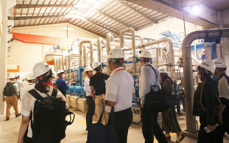Đoàn Đại Biểu Diễn Đàn Kinh Tế Tp.hcm 2023 Đến Thăm Kcn Hiệp Phước