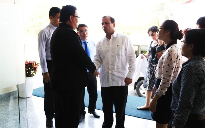 Đoàn Viện Cuba Hữu Nghị Với Các Dân Tộc Đến Thăm Kcn Hiệp Phước | Khu Công Nghiệp Hiệp Phước