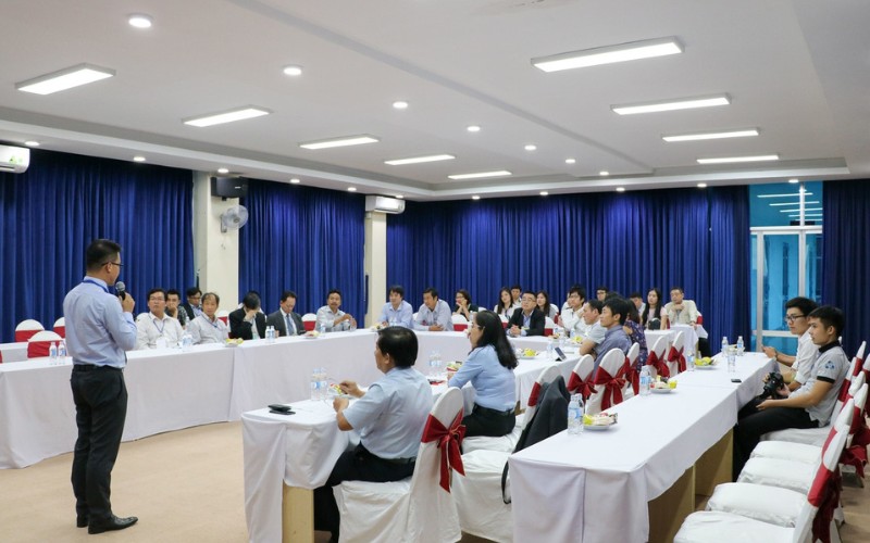 Hình ảnh Đón đoàn Đại biểu trường Đại học Bách Khoa