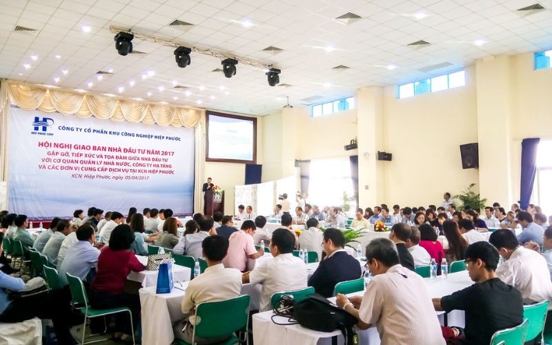 Hình Ảnh Hội Nghị Giao Ban Khách Hàng | Khu Công Nghiệp Hiệp Phước