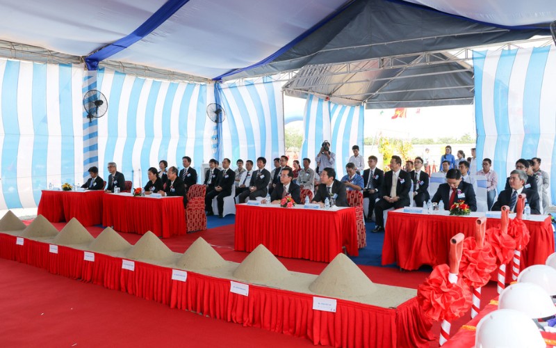 Hình ảnh Lễ Khởi công nhà máy Tsurumi