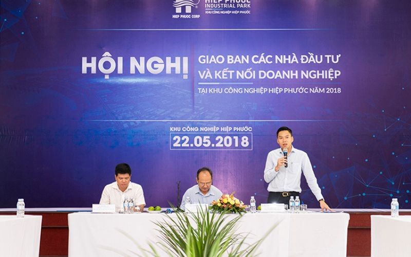 Hội Nghị Giao Ban Các Nhà Đầu Tư Và Kết Nối Doanh Nghiệp 2018 | Khu Công Nghiệp Hiệp Phước