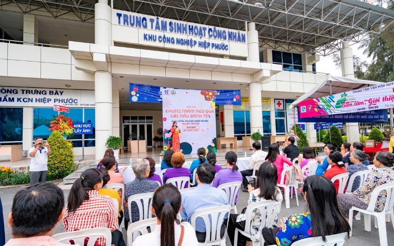 Hội Thi Gói Nấu Bánh Tét - Hội Hoa Xuân Kcn Hiệp Phước 2019 | Khu Công Nghiệp Hiệp Phước