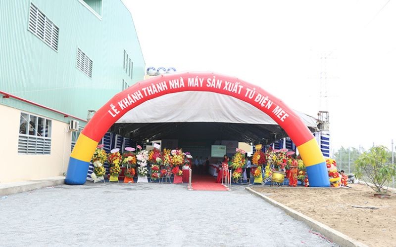 Khánh thành nhà máy sản xuất tủ điện - Công ty TNHH Kỹ thuật cơ điện MEE