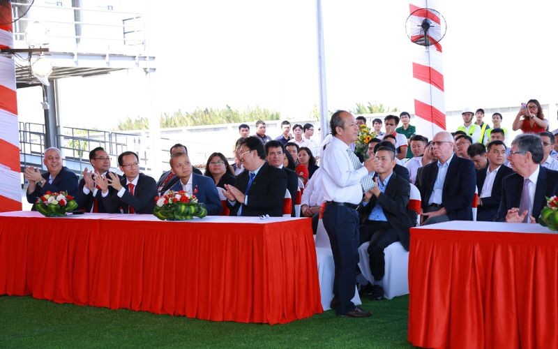 Tập đoàn sản xuất thang máy danh tiếng Schindler khánh thành nhà máy tại KCN Hiệp Phước