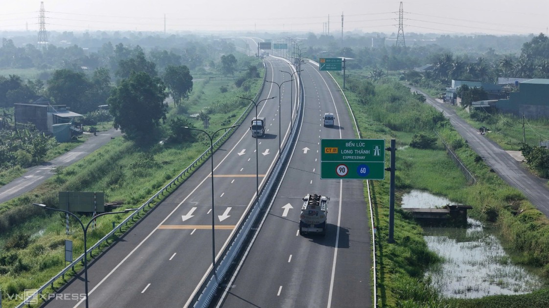 Cao Tốc Bến Lức - Long Thành Thông Xe Toàn Tuyến | Khu Công Nghiệp Hiệp Phước