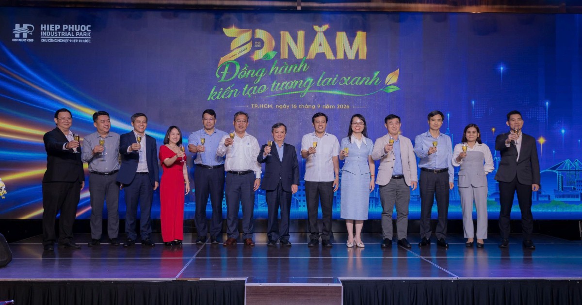 Khu Công Nghiệp Hiệp Phước - 30 Năm Đồng Hành Kiến Tạo Tương Lai Xanh | Khu Công Nghiệp Hiệp Phước