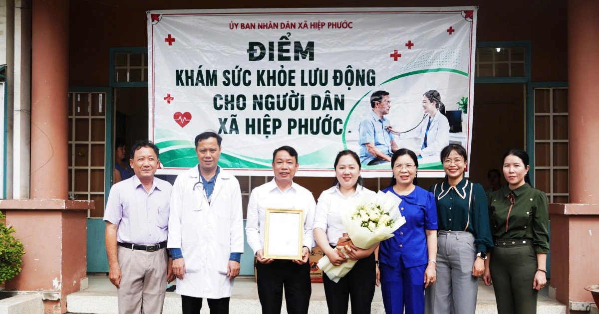Kcn Hiệp Phước Đồng Hành Cùng Chương Trình Khám Sức Khỏe Lưu Động Cho Người Dân Xã Hiệp Phước | Khu Công Nghiệp Hiệp Phước