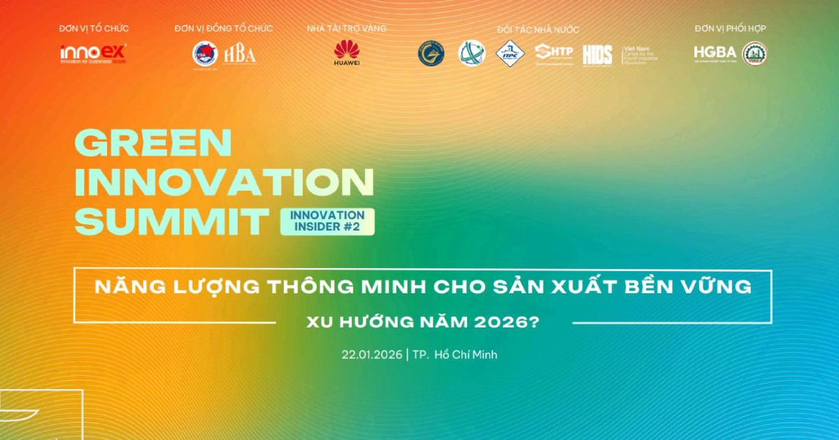 Hipc Đồng Hành Cùng Green Innovation Summit – The Innovation Insider 2 | Khu Công Nghiệp Hiệp Phước