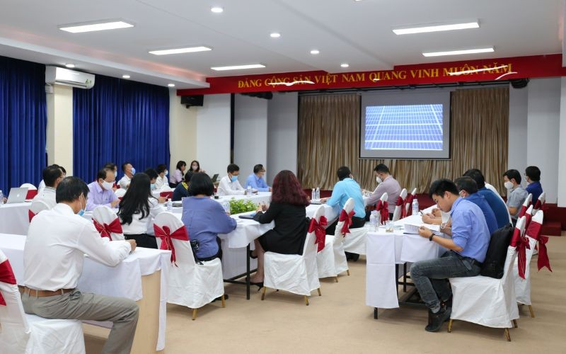 Cafe Solar KCN Hiệp Phước - Giải pháp điện mặt trời mái nhà và năng lượng tái tạo cho Doanh nghiệp