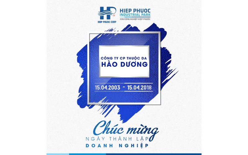 Chúc mừng kỷ niệm ngày thành lập các doanh nghiệp tại KCN Hiệp Phước