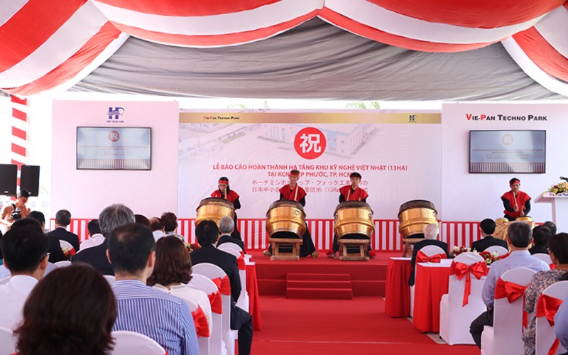 Chúc mừng Lễ kỷ niệm 5 năm thành lập Khu kỹ nghệ Việt Nhật tại KCN Hiệp Phước