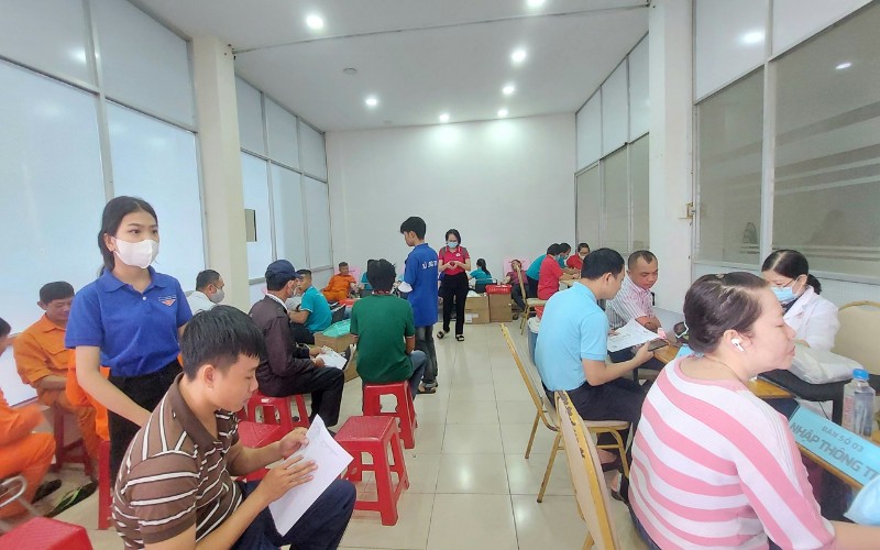 Chương trình Hiến Máu Tình Nguyện KCN Hiệp Phước