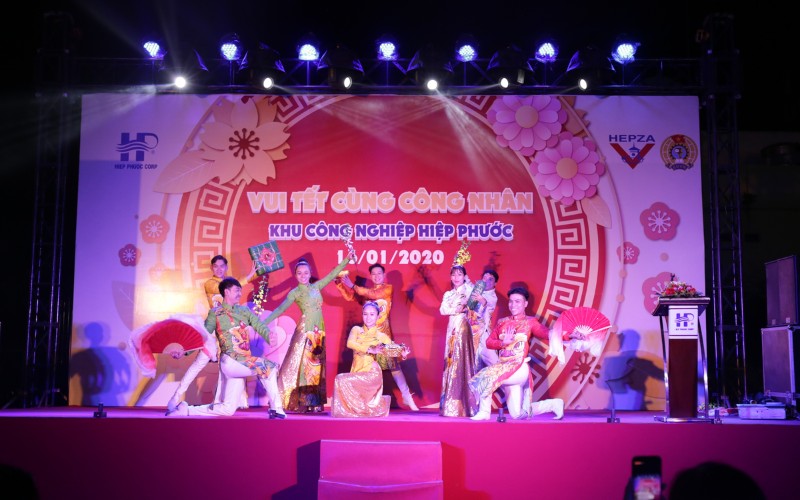 Chương trình "Vui Tết Cùng Công Nhân Mừng Xuân Canh Tý 2020" tại KCN Hiệp Phước