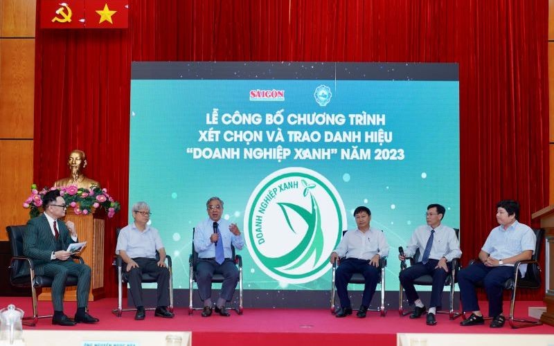 Chương trình xét chọn và trao danh hiệu Doanh Nghiệp Xanh 2023