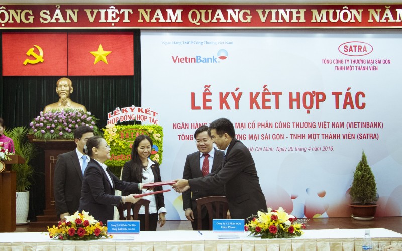 Công ty cổ phần KCN Hiệp Phước (HIPC) và Tổng Công ty Thương mại Sài Gòn - TNHH MTV (SATRA) ký kết thỏa thuận nguyên tắc về việc thuê đất tại KCN Hiệp Phước.