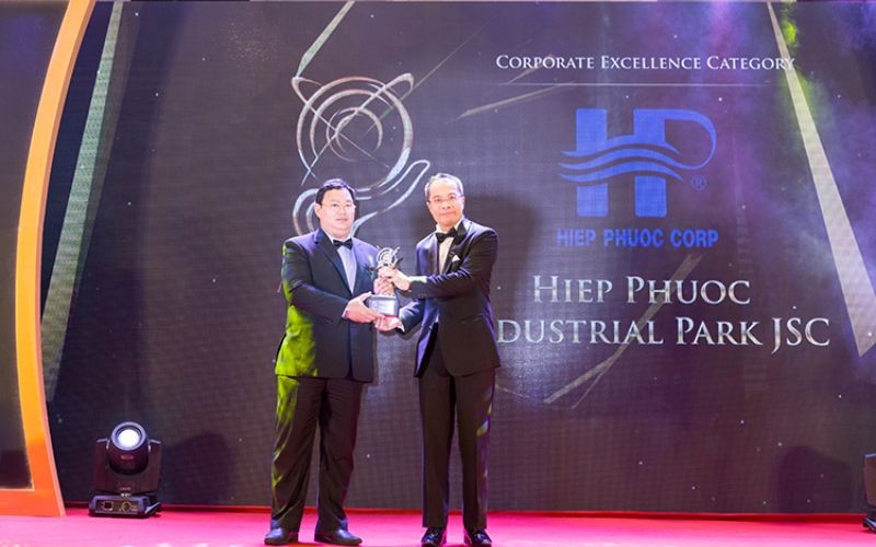 Công ty Cổ phần Khu công nghiệp Hiệp Phước được vinh danh Doanh nghiệp xuất sắc Châu Á 2018