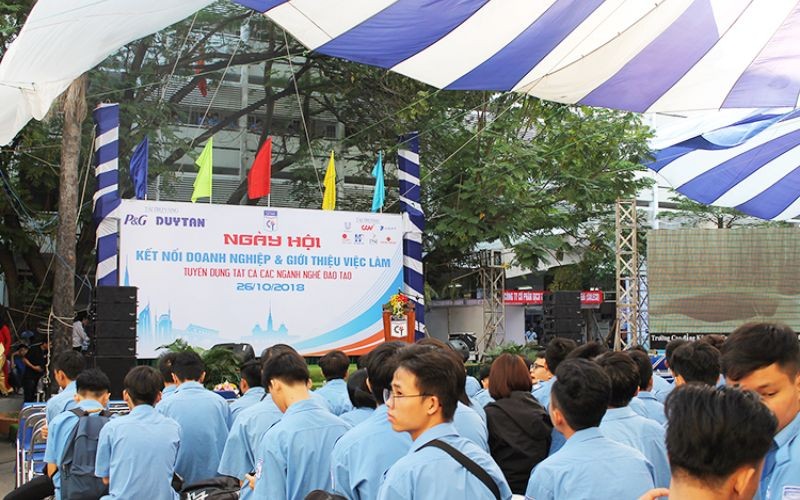 Công ty Cổ phần Khu công nghiệp Hiệp Phước tham dự Ngày hội kết nối doanh nghiệp & giới thiệu việc làm trường Cao đẳng Kỹ thuật Cao Thắng