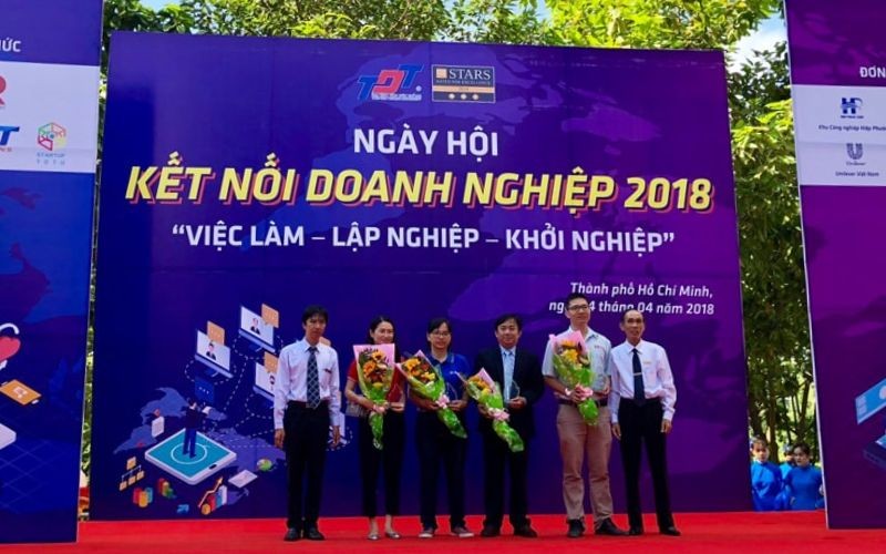 Công ty Cổ phần Khu công nghiệp Hiệp Phước tham dự Ngày hội kết nối doanh nghiệp tại Đại học Tôn Đức Thắng