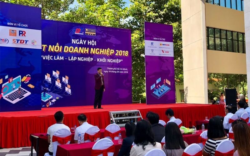 Công ty Cổ phần Khu công nghiệp Hiệp Phước tham dự Ngày hội kết nối doanh nghiệp tại Đại học Tôn Đức Thắng