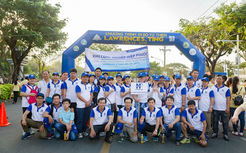 Tập thể cán bộ nhân viên HIPC cùng tham gia chương trình Lawrence S. Ting năm nay