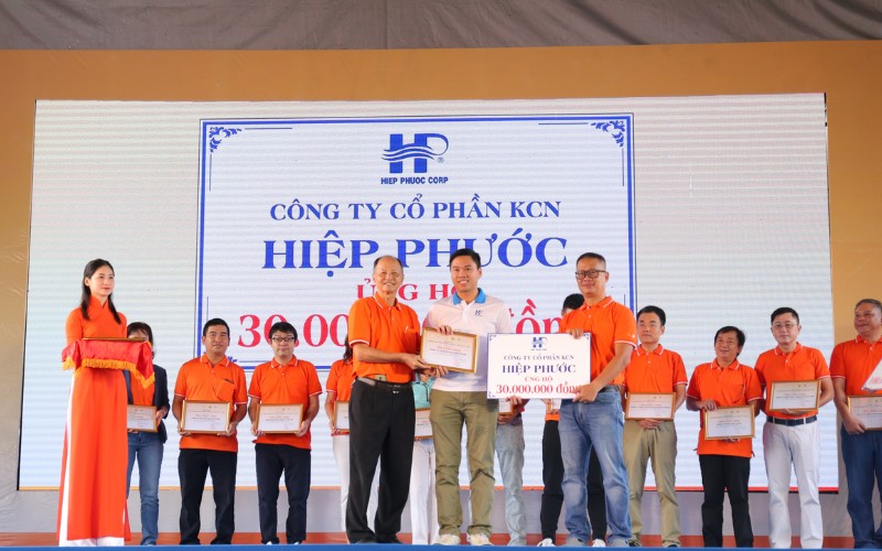 Công ty CP KCN Hiệp Phước ủng hộ chương trình đi bộ từ thiện Lawrence S. Ting lần thứ 15 - 2020