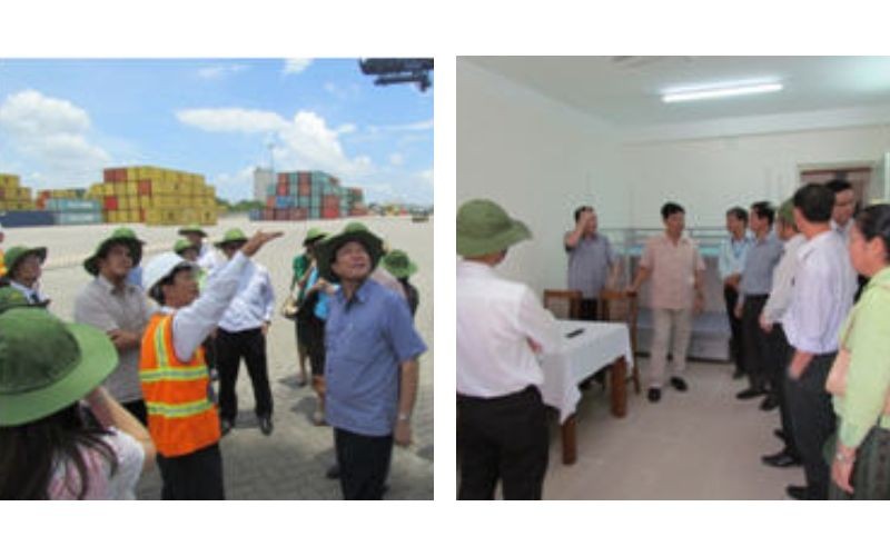 Đón tiếp đoàn KHDT Viêng Chăn