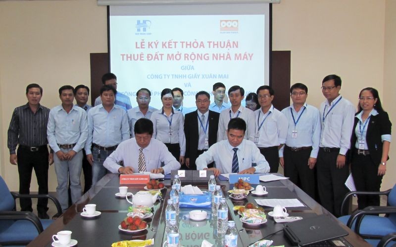 Giấy Xuân Mai Thuê Đất Mở Rộng Nhà Máy