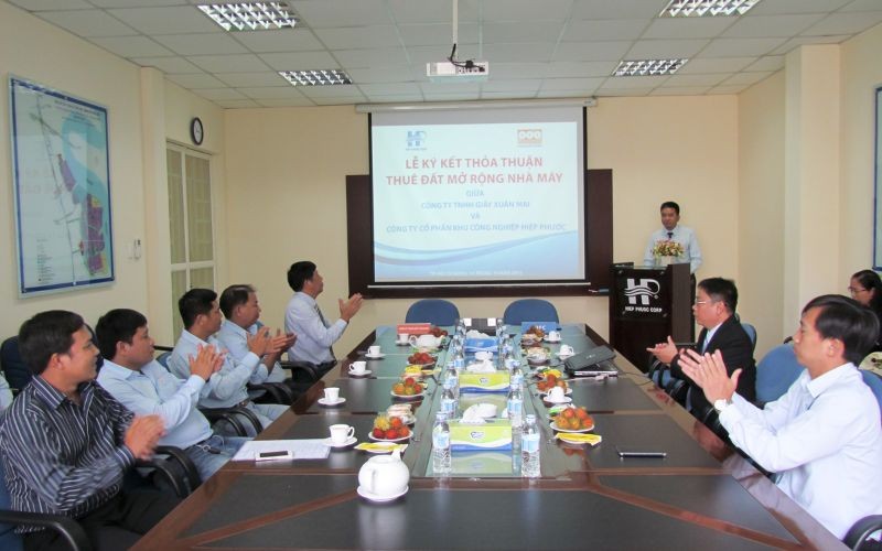 Giấy Xuân Mai Thuê Đất Mở Rộng Nhà Máy