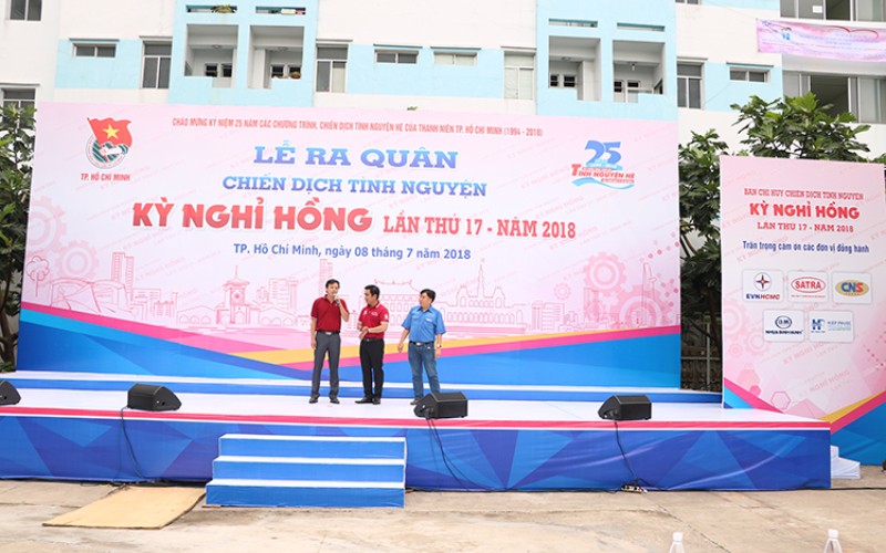 HIPC đồng hành cùng Chiến dịch tình nguyện Kỳ nghỉ hồng năm 2018