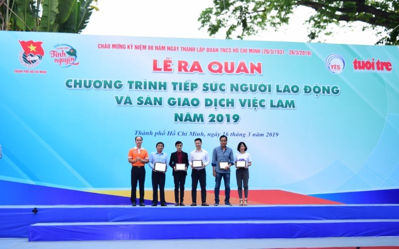 HIPC đồng hành cùng Chương trình Tiếp Sức người lao động và Sàn giao dịch việc làm năm 2019