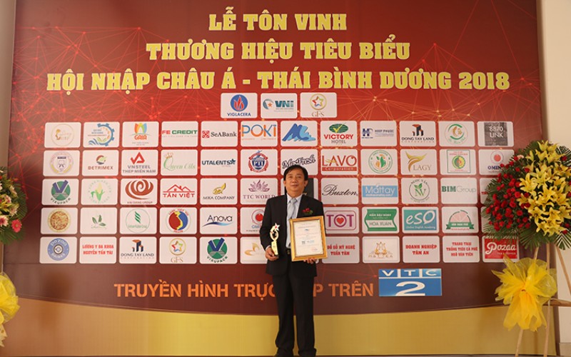 HIPC được vinh danh Top 10 “Thương hiệu tiêu biểu hội nhập Châu Á – Thái Bình Dương” 2018