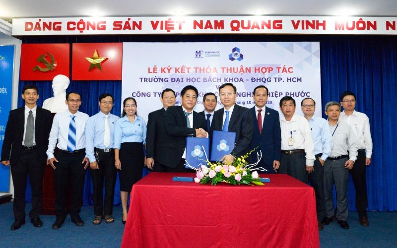 HIPC ký kết thỏa thuận hợp tác cùng Trường Đại học Bách Khoa TP.HCM