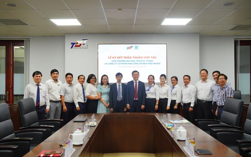 HIPC ký kết thỏa thuận hợp tác toàn diện với Trường ĐH Tôn Đức Thắng 2023 - 2027