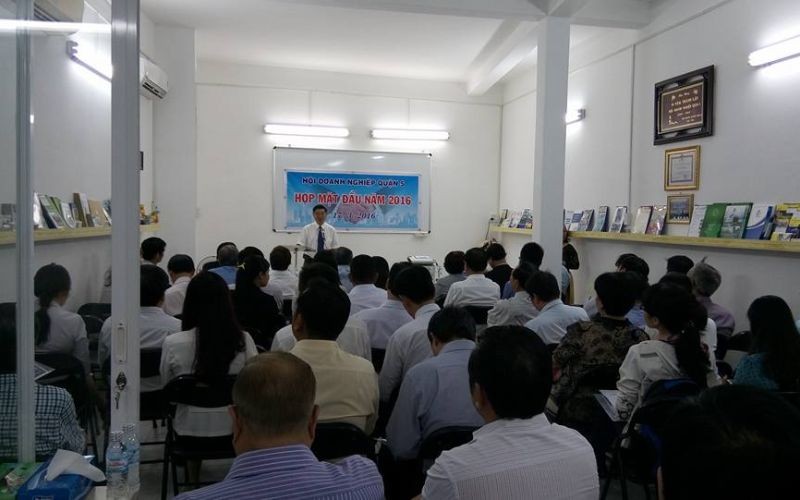 Hội Doanh nghiệp Quận 5 tổ chức buổi họp mặt giao lưu, trao đổi kinh nghiệm, đặc biệt là cùng nhau sẵn sàng thích ứng với TPP và thị trường chung ASEAN.