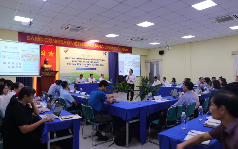 Hội Thảo Góp Ý Dự Thảo Đề Án Thí Điểm Chuyển Đổi Kcn Hiệp Phước Đến Năm 2030, Tầm Nhìn Đến Năm 2045