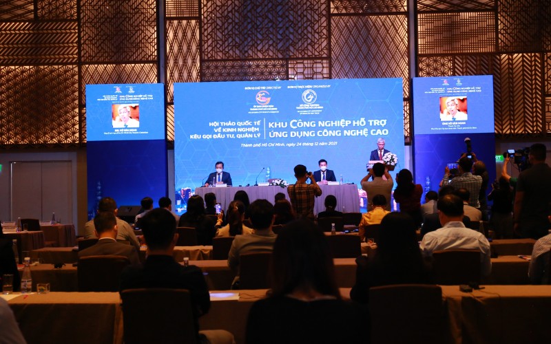 Hội thảo quốc tế về kêu gọi đầu tư, quản lý “Khu công nghiệp hỗ trợ ứng dụng công nghệ cao"