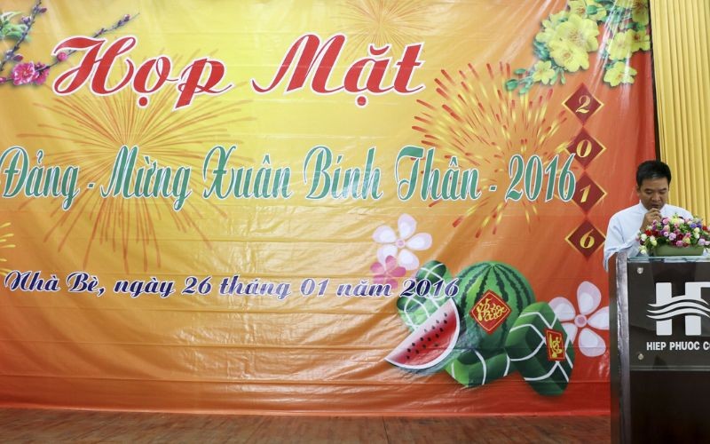 Họp mặt Cán Bộ Lão Thành Cách Mạng Mừng Đảng – Mừng Xuân Bính Thân Năm 2016
