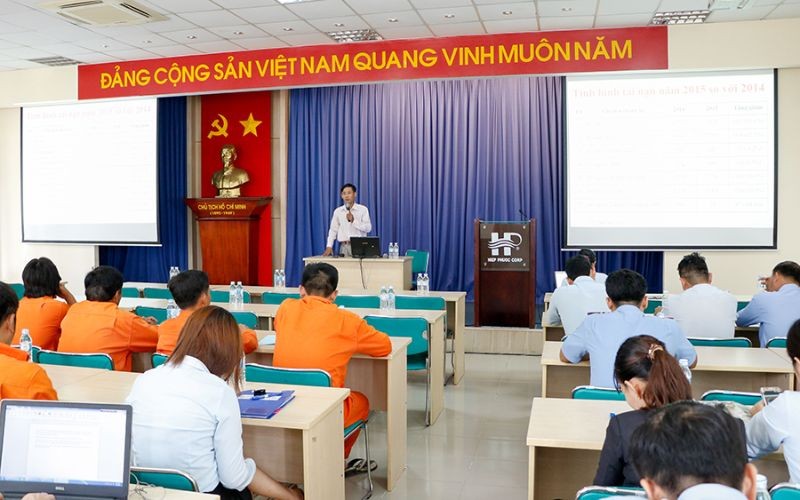Huấn luyện an toàn, vệ sinh lao động tại Hiệp Phước