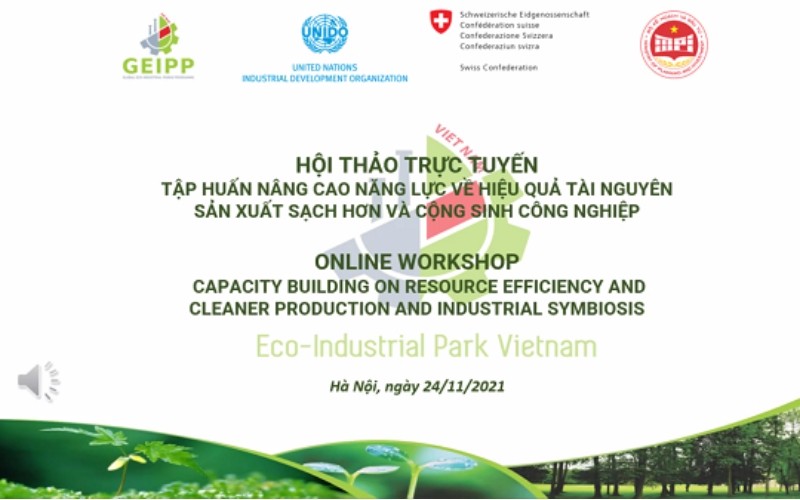 KCN Hiệp Phước nâng cao năng lực hiệu quả tài nguyên sản xuất sạch và cộng sinh công nghiệp