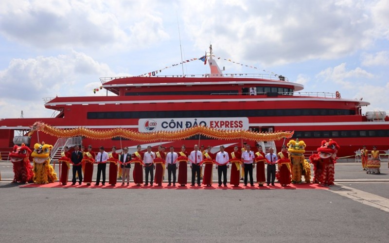 Khai trương tuyến tàu cao tốc từ KCN Hiệp Phước đi Côn Đảo
