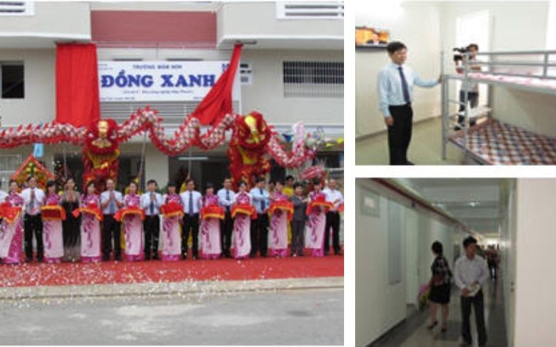 KHÁNH THÀNH NHÀ LƯU TRÚ CÔNG NHÂN KHỐI 2